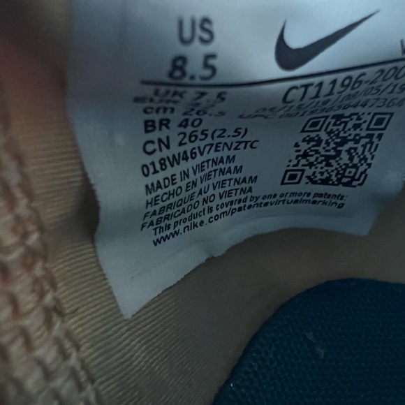 MENS NIKE AIR MAX 270 BOWFIN CELESTIAL GOLD MENS SIZE 8.5 RARE - Picture 6 of 6